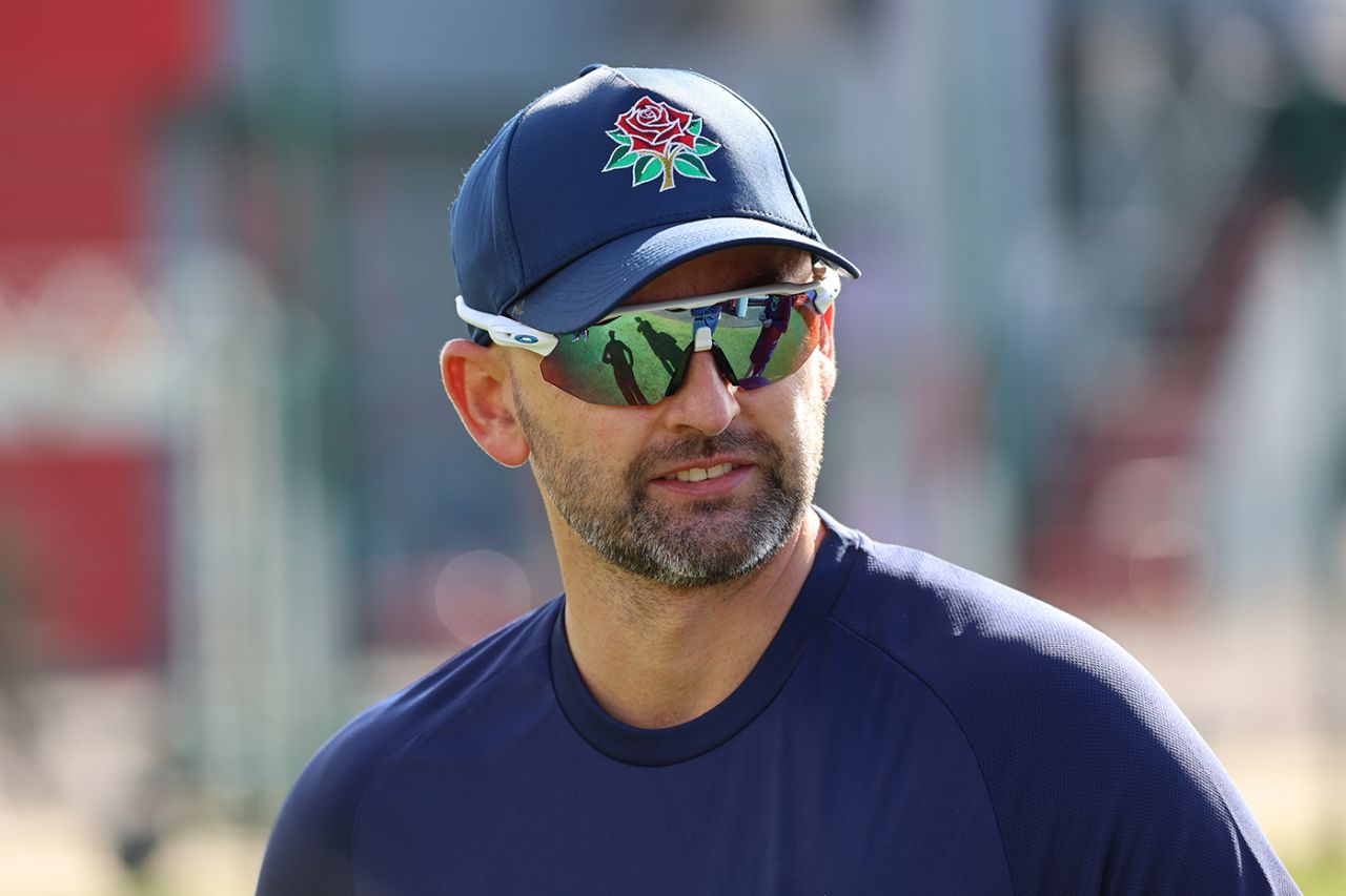 Nathan Lyon trained with Lancashire for the first time, Emirates Old Trafford, April 4, 2024