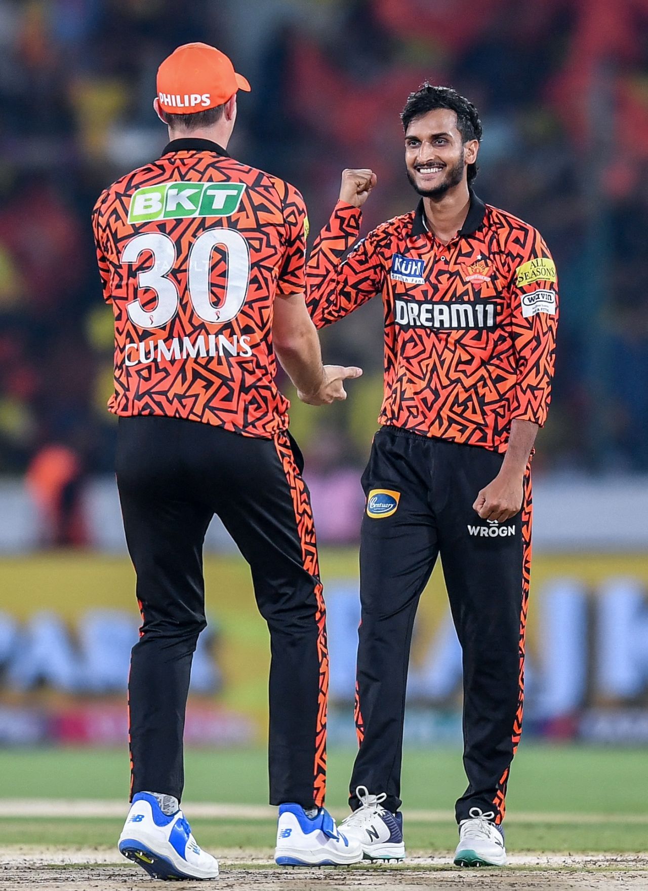 Shahbaz Ahmed got rid of Ruturaj Gaikwad with his first ball of the game, Sunrisers Hyderabad vs Chennai Super Kings, IPL 2024, Hyderabad, April 5, 2024