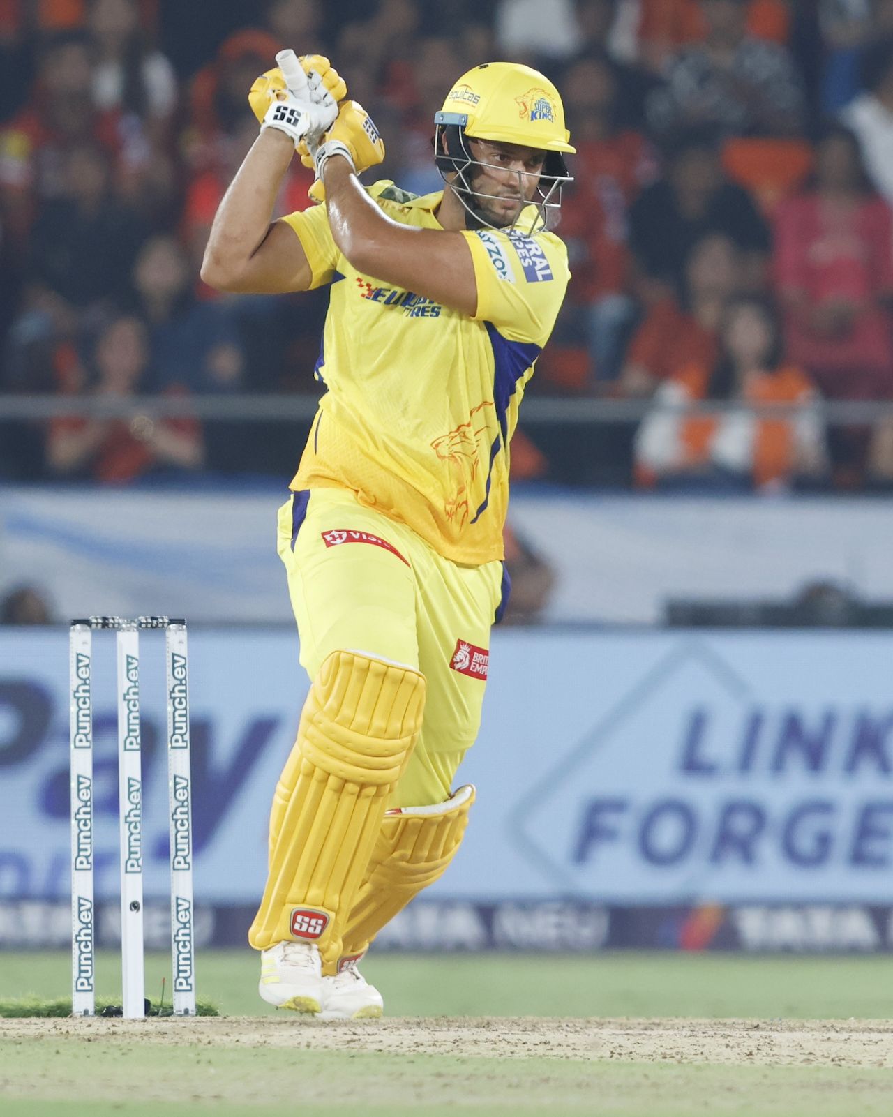 Shivam Dube lifted CSK's run rate with a 24-ball 45, Sunrisers Hyderabad vs Chennai Super Kings, IPL 2024, Hyderabad, April 5, 2024