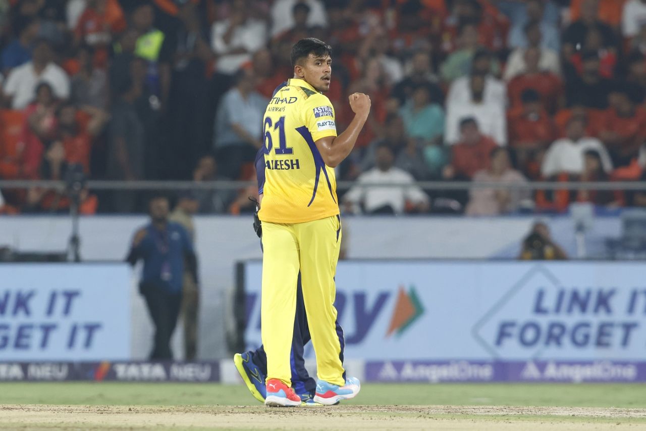 Maheesh Theekshana removed Travis Head, Sunrisers Hyderabad vs Chennai Super Kings, IPL 2024, Hyderabad, April 5, 2024