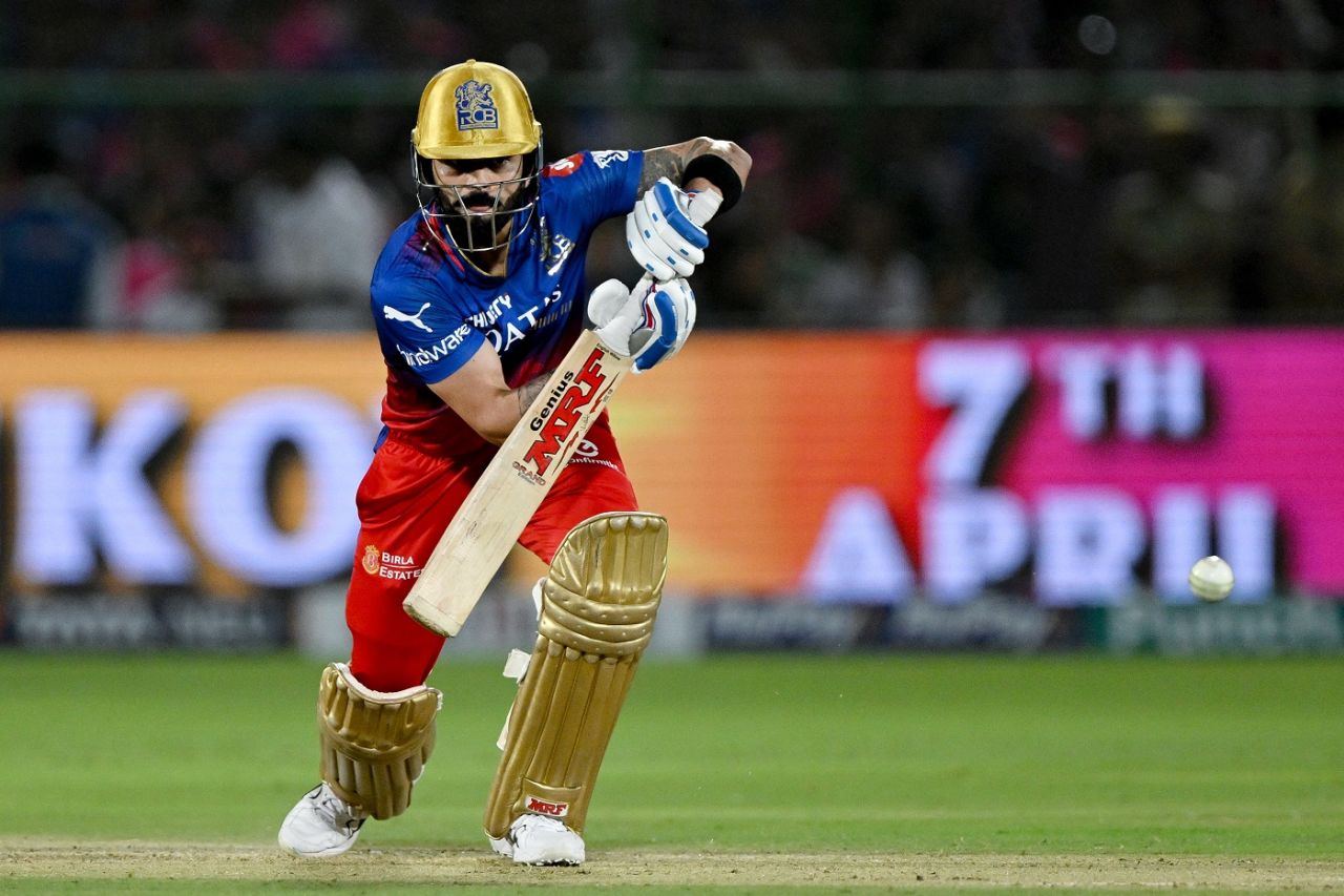 Virat Kohli got off to a quick start, Rajasthan Royals vs Royal Challengers Bengaluru, IPL 2024, Jaipur, April 6, 2024