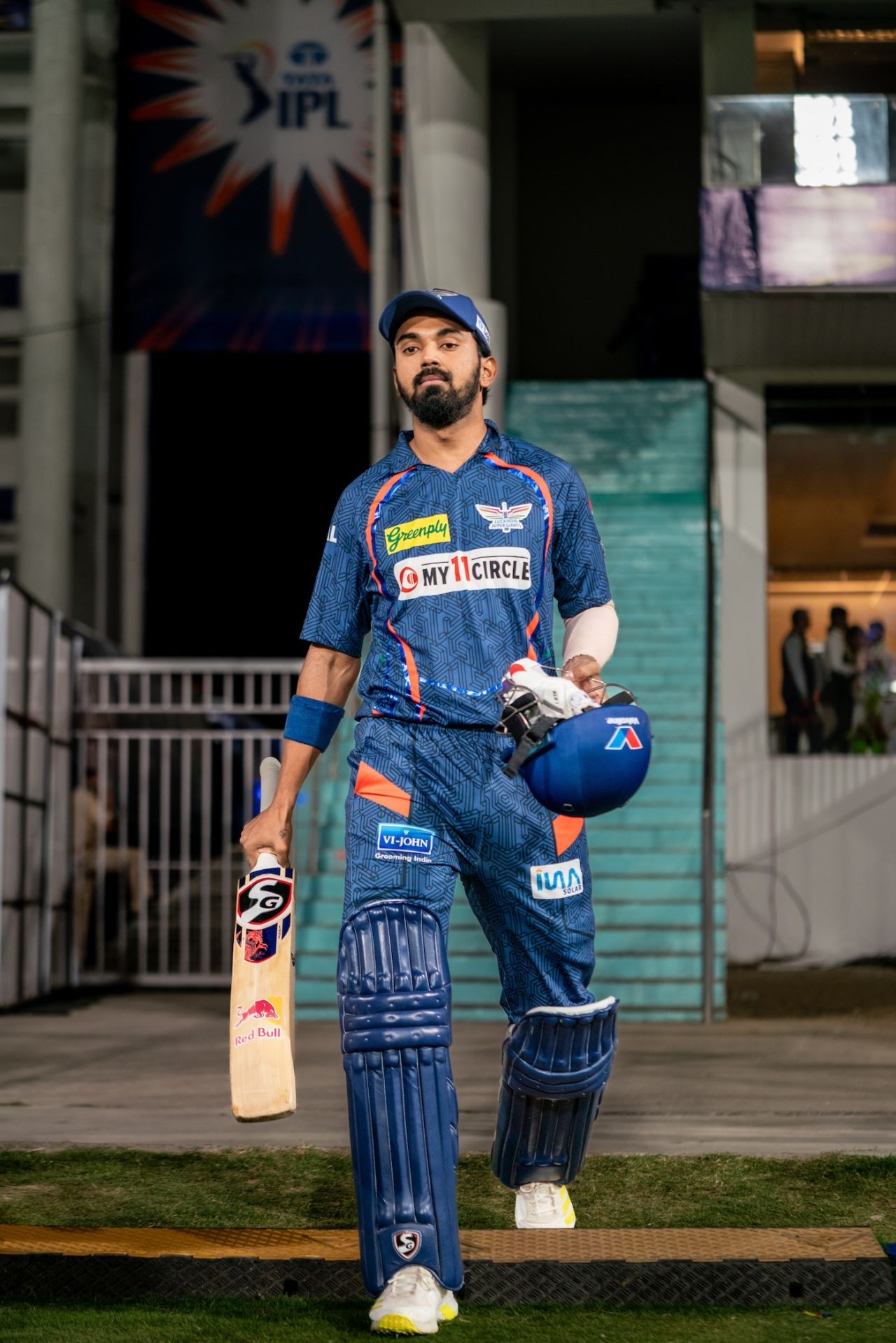 KL Rahul had his work cut out after Lucknow Super Giants lost two early wickets against Gujarat Titans, Lucknow Super Giants vs Gujarat Titans, IPL 2024, Lucknow, April 7, 2024