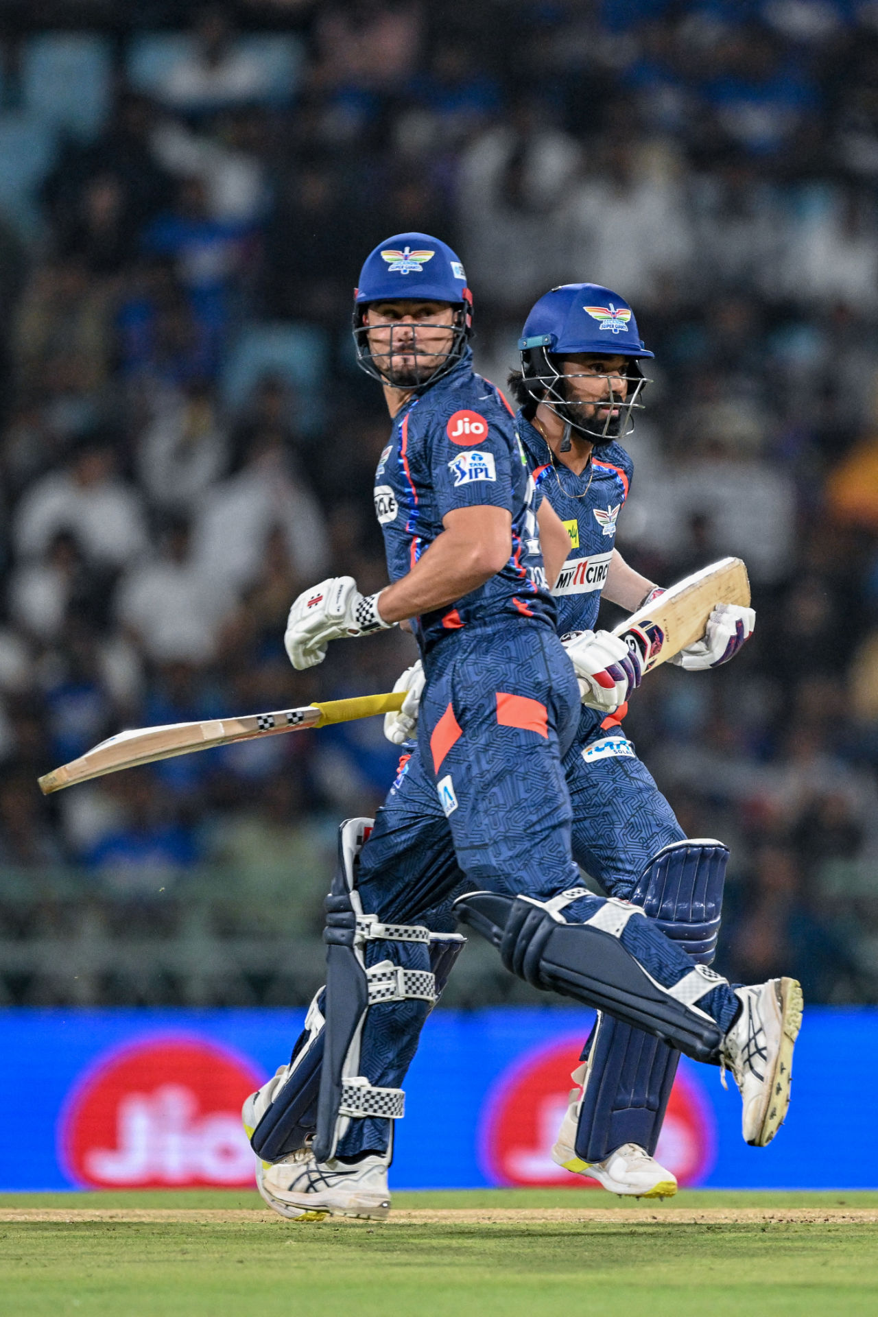 Marcus Stoinis and KL Rahul rebuilt after two early blows, Lucknow Super Giants vs Gujarat Titans, IPL 2024, Lucknow, April 7, 2024