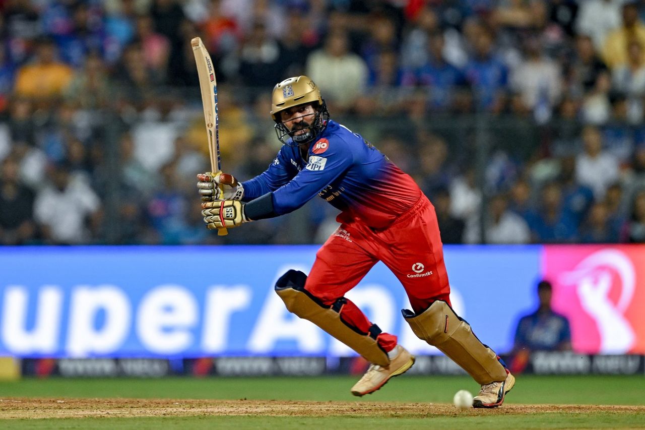 Dinesh Karthik cracked 53* from only 23 balls, Mumbai Indians vs Royal Challengers Bangalore, IPL 2024, Mumbai, April 11, 2024