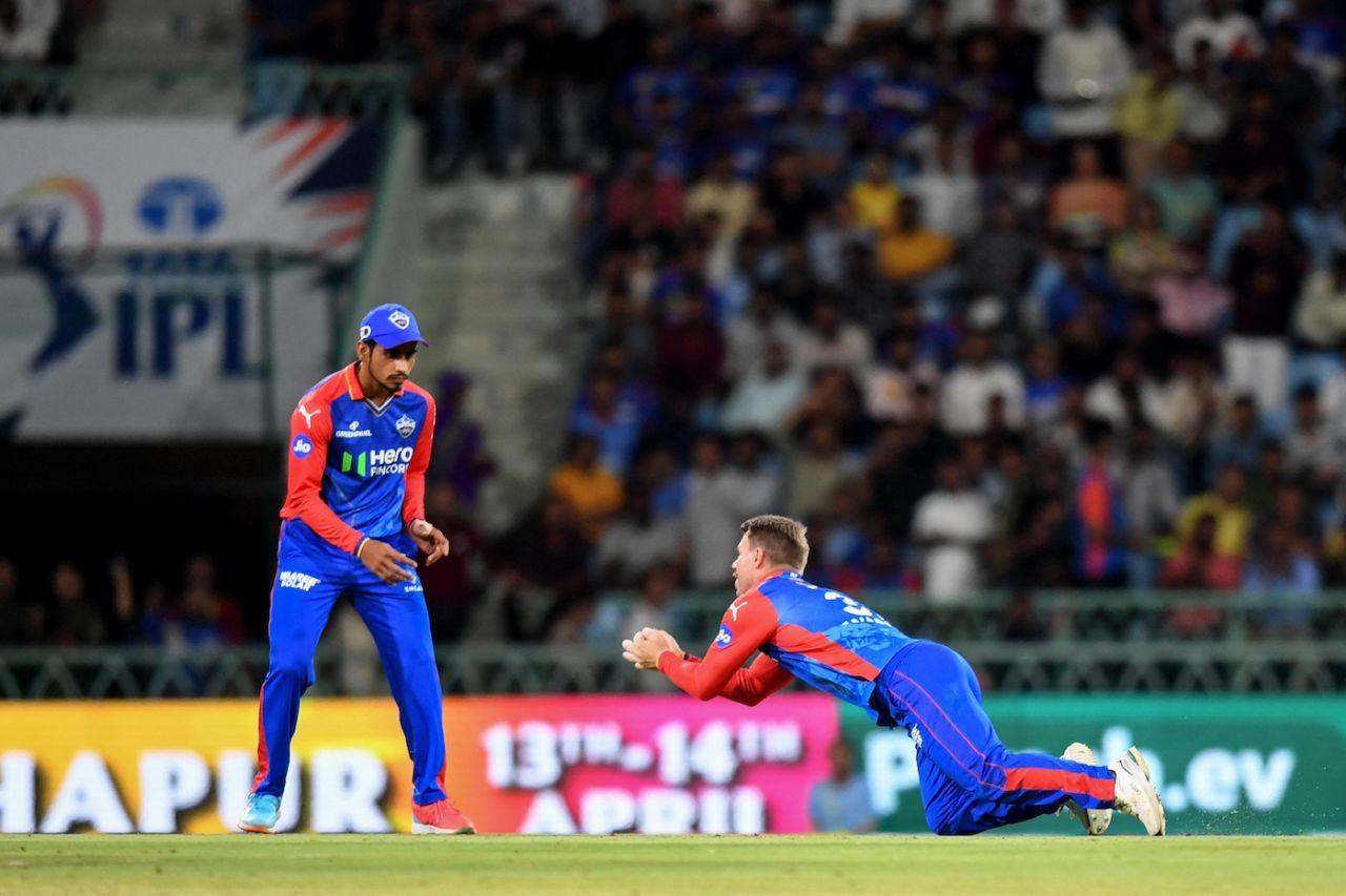 David Warner latches on, and that's the end of Deepak Hooda, Lucknow Super Giants vs Delhi Capitals, IPL 2024, Lucknow, April 12, 2024