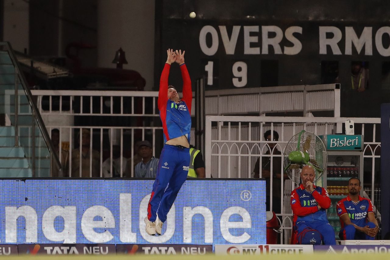 David Warner latches on, and that's the end of Deepak Hooda, Lucknow Super Giants vs Delhi Capitals, IPL 2024, Lucknow, April 12, 2024