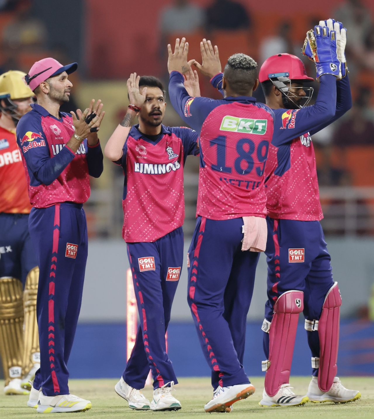 Yuzvendra Chahal got going with Prabhsimran Singh's wicket, Punjab Kings vs Rajasthan Royals, IPL 2024, Mullanpur, April 13, 2024