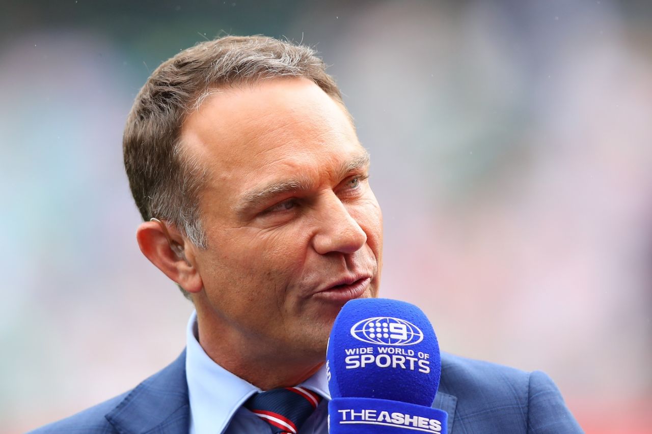 Michael Slater has had a successful career as a broadcaster after his retirement as a player, Sydney, January 4, 2018