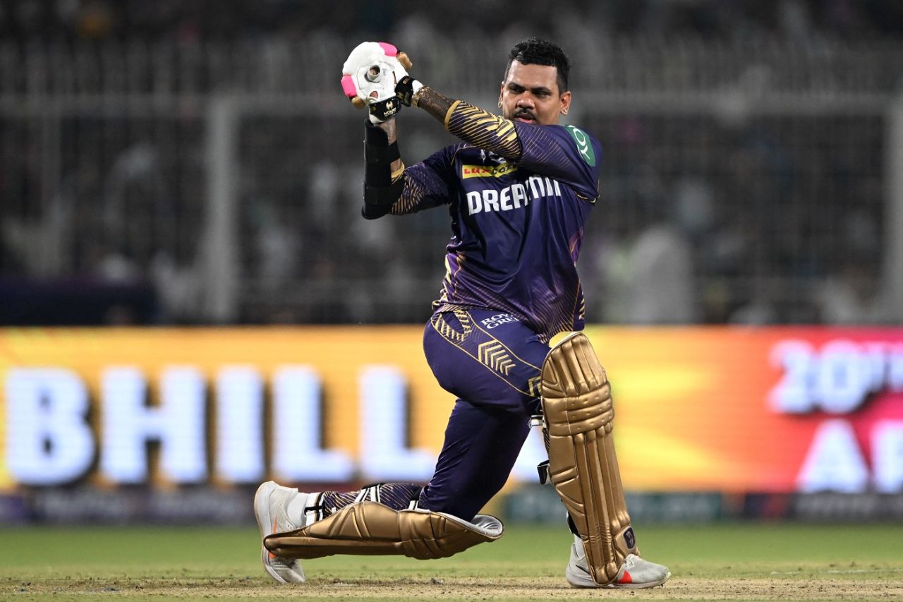 Sunil Narine bashed his maiden T20 hundred, Kolkata Knight Riders vs Rajasthan Royals, IPL 2024, Kolkata, April 16, 2024