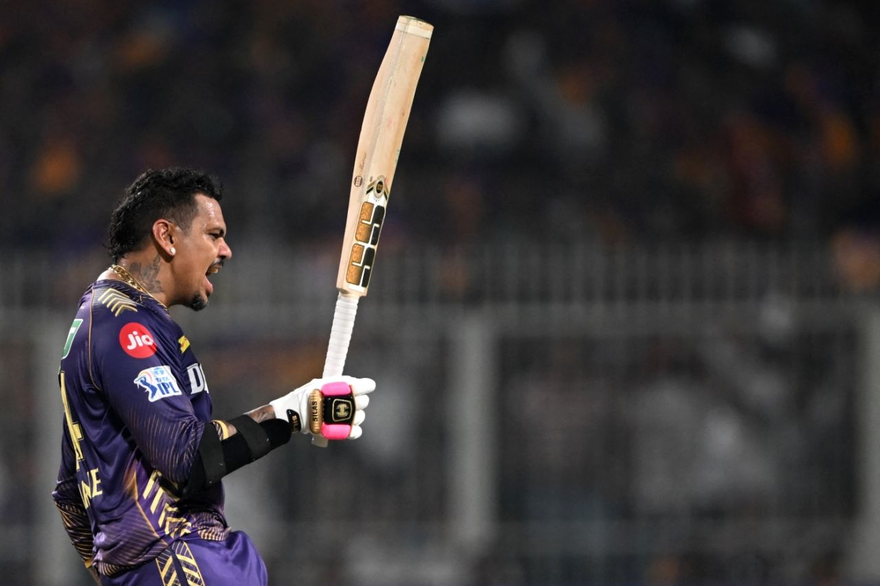 Sunil Narine scored his maiden T20 hundred, Kolkata Knight Riders vs Rajasthan Royals, IPL 2024, Kolkata, April 16, 2024