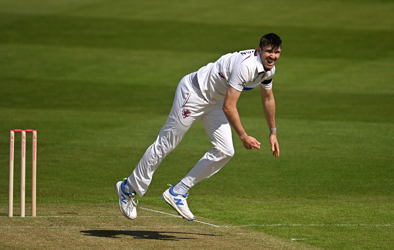 Craig Overton took three valuable wickets, Somerset vs Nottinghamshire, Vitality County Championship, Division One, Taunton, April 19, 2024