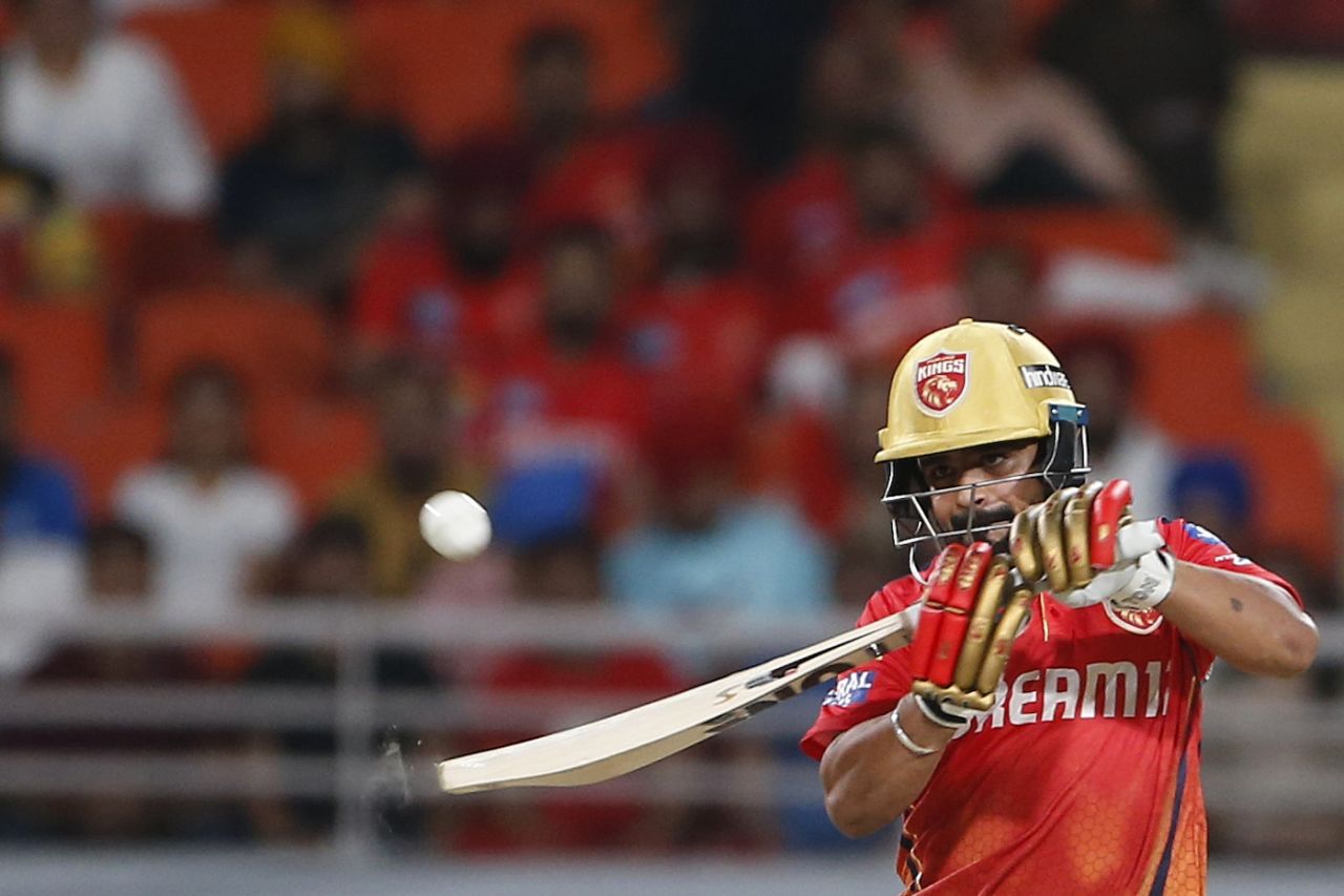 Prabhsimran Singh was explosive at the start, Punjab Kings vs Gujarat Titans, IPL 2024, Mullanpur, April 21, 2024