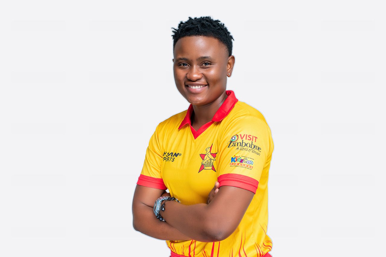 Josephine Nkomo is preparing to represent Zimbabwe at the 2024 T20 Women's World Cup Qualifiers, Abu Dhabi, April 24, 2024