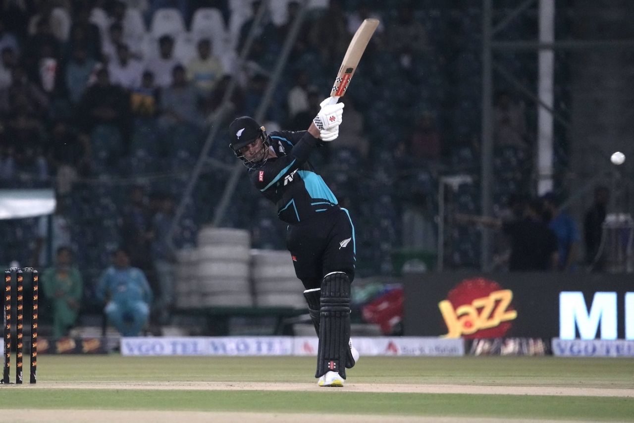 Tim Robinson got going at the top, Pakistan vs New Zealand, 4th T20I, Lahore, April 25, 2024