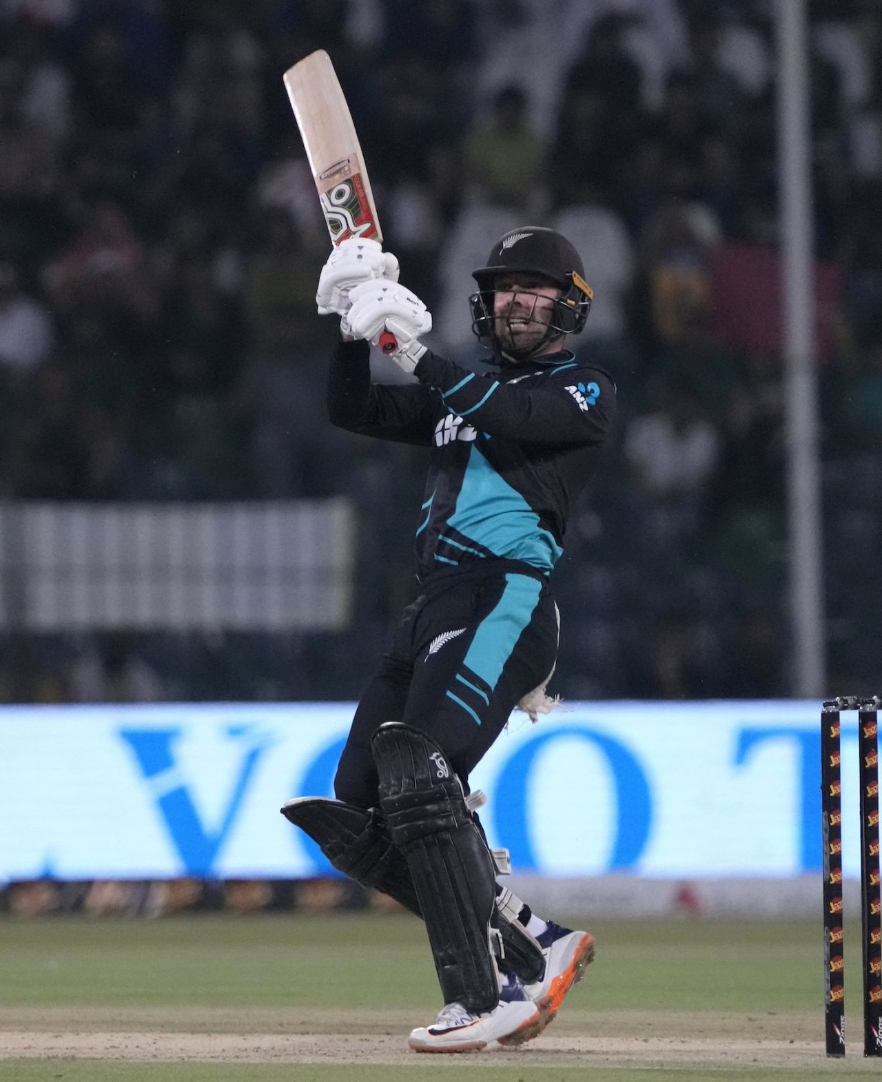 Tom Blundell scored quickly in Tim Robinson's company, Pakistan vs New Zealand, 4th T20I, Lahore, April 25, 2024