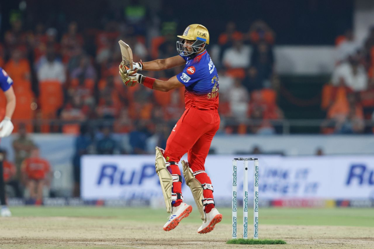 Swapnil Singh gave RCB a late boost with 12 off six, Sunrisers Hyderabad vs Royal Challengers Bengaluru, IPL 2024, Hyderabad, April 25, 2024