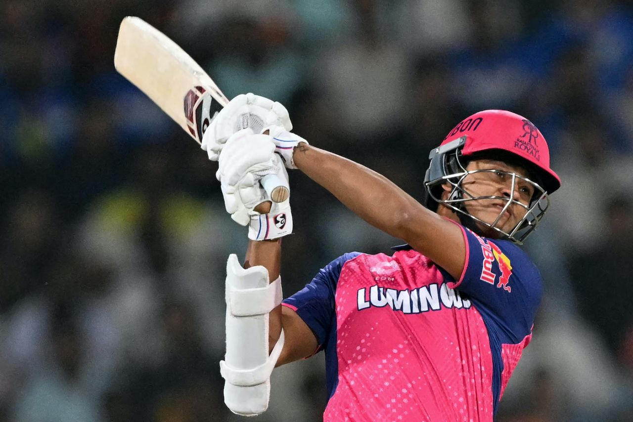 Yashasvi Jaiswal bashed the ball right from the first over, Lucknow Super Giants vs Rajasthan Royals, IPL 2024, Lucknow, April 27, 2024