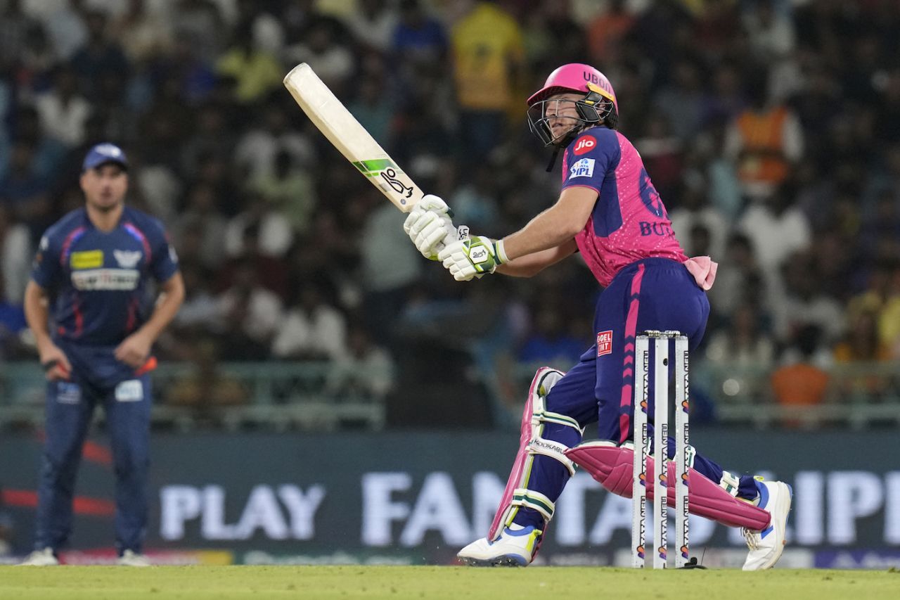 Jos Buttler could probably nail the ramp shot while climbing a flight of stairs, Lucknow Super Giants vs Rajasthan Royals, IPL 2024, Lucknow, April 27, 2024
