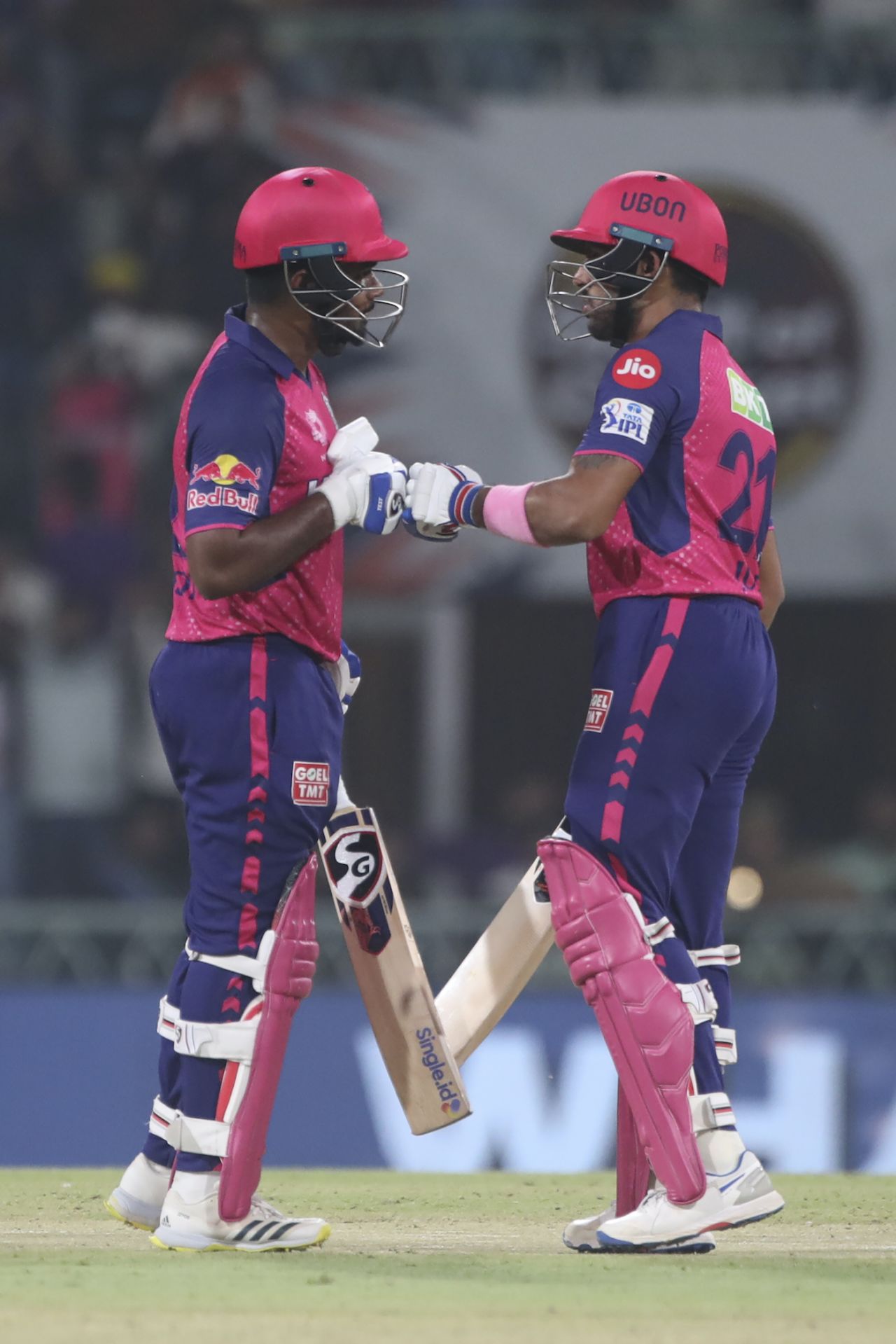 Sanju Samson and Dhruv Jurel first rebuilt and then accelerated during the chase, Lucknow Super Giants vs Rajasthan Royals, IPL 2024, Lucknow, April 27, 2024