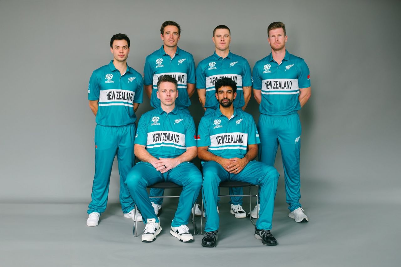 New Zealand's kit for the T20 World Cup 2024, April 29, 2024