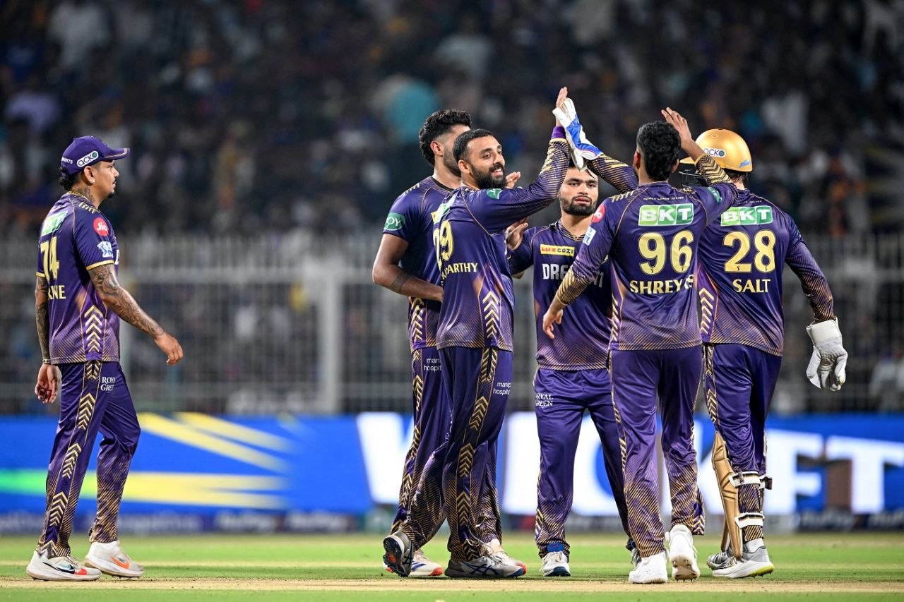 Varun Chakravarthy finished with 3 for 16, Kolkata Knight Riders vs Delhi Capitals, IPL 2024, Kolkata, April 29, 2024