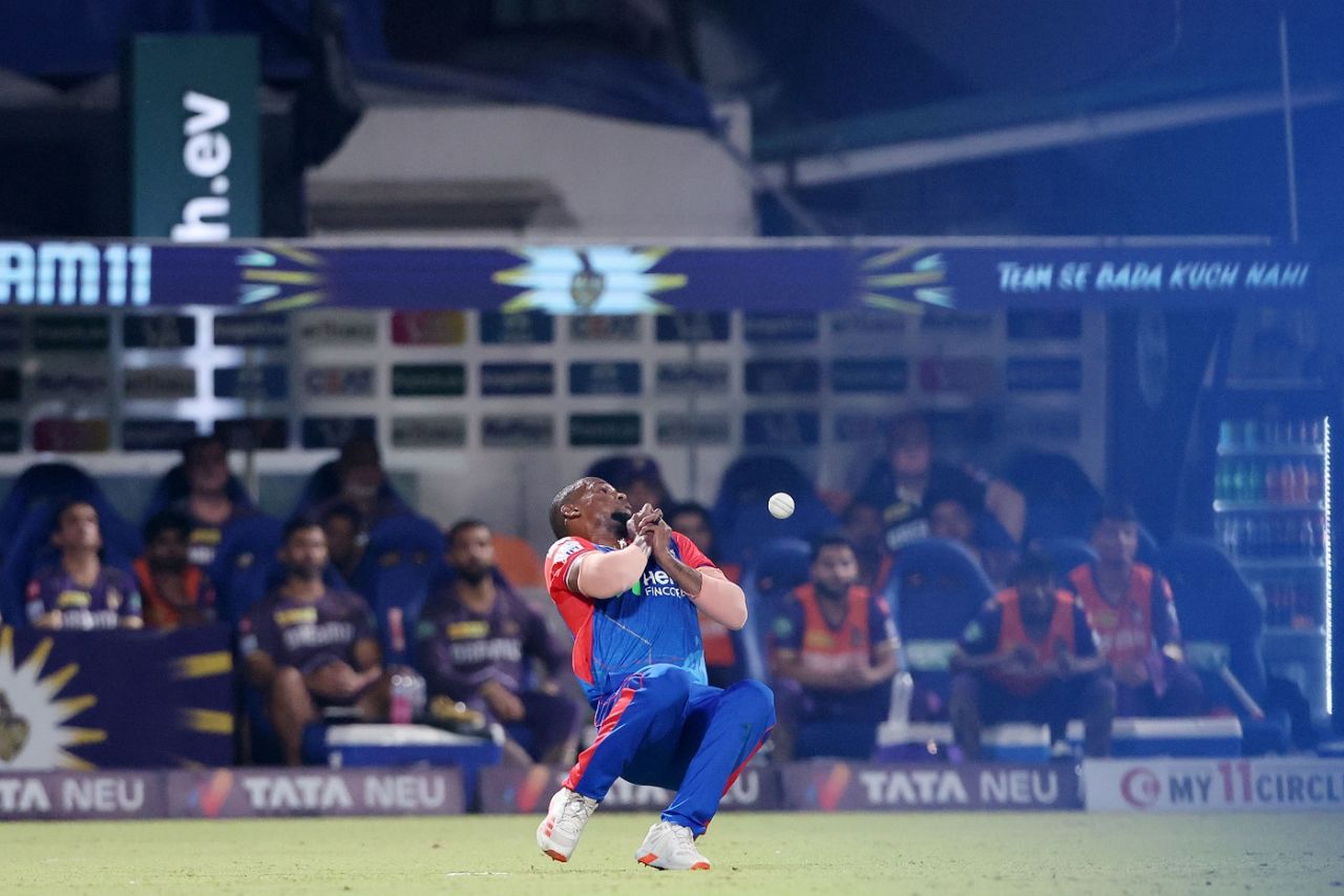 Lizaad Williams dropped Phil Salt on 15, Kolkata Knight Riders vs Delhi Capitals, IPL 2024, Kolkata, April 29, 2024