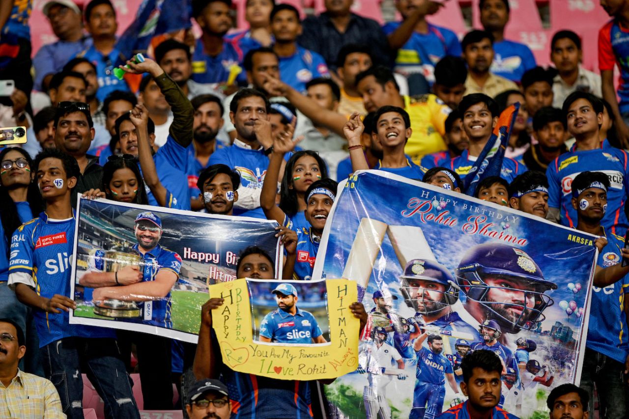 Celebrations were in order marking Rohit Sharma's 37th birthday, Lucknow Super Giants vs Mumbai Indians, IPL 2024, Lucknow, April 30, 2024