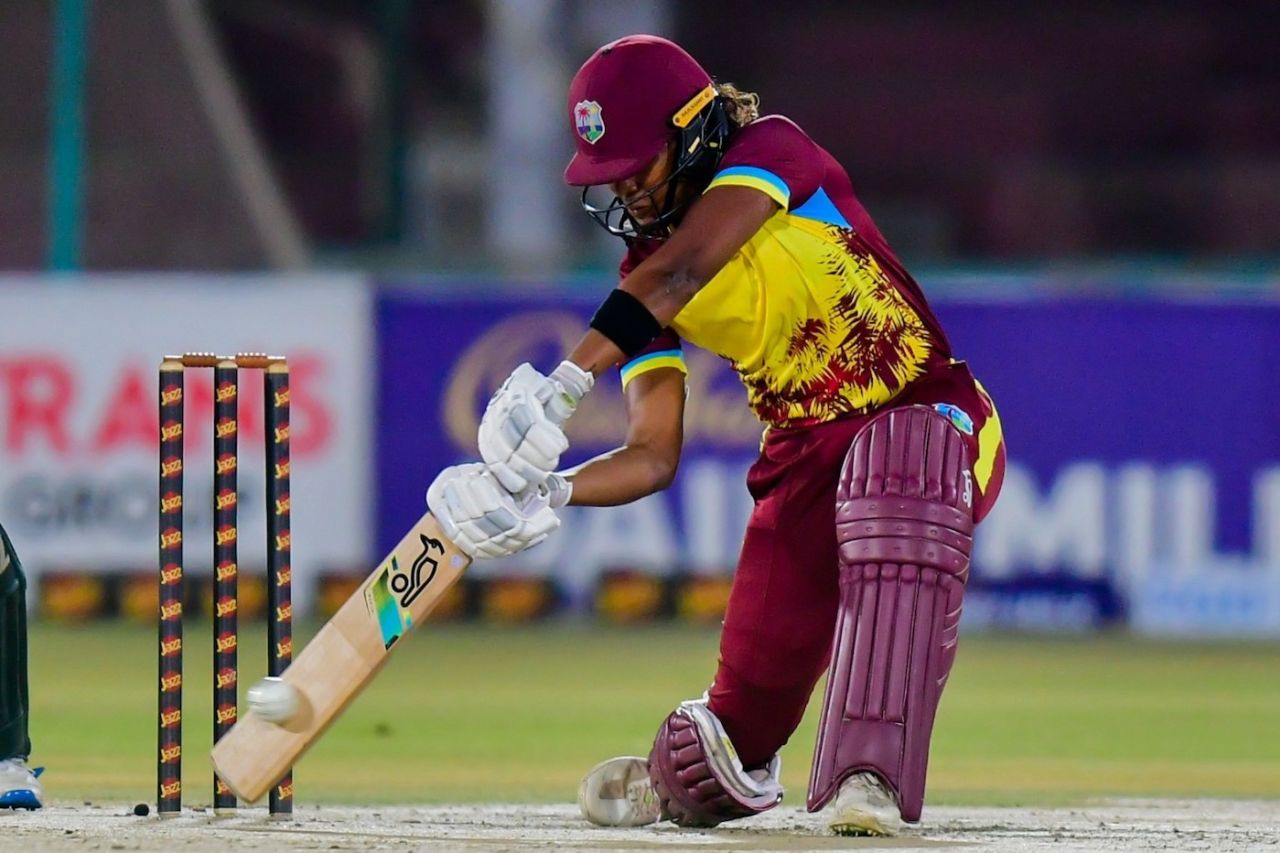 Hayley Matthews was on song again, Pakistan vs West Indies, 3rd women's T20I, Lahore, April 30, 2024
