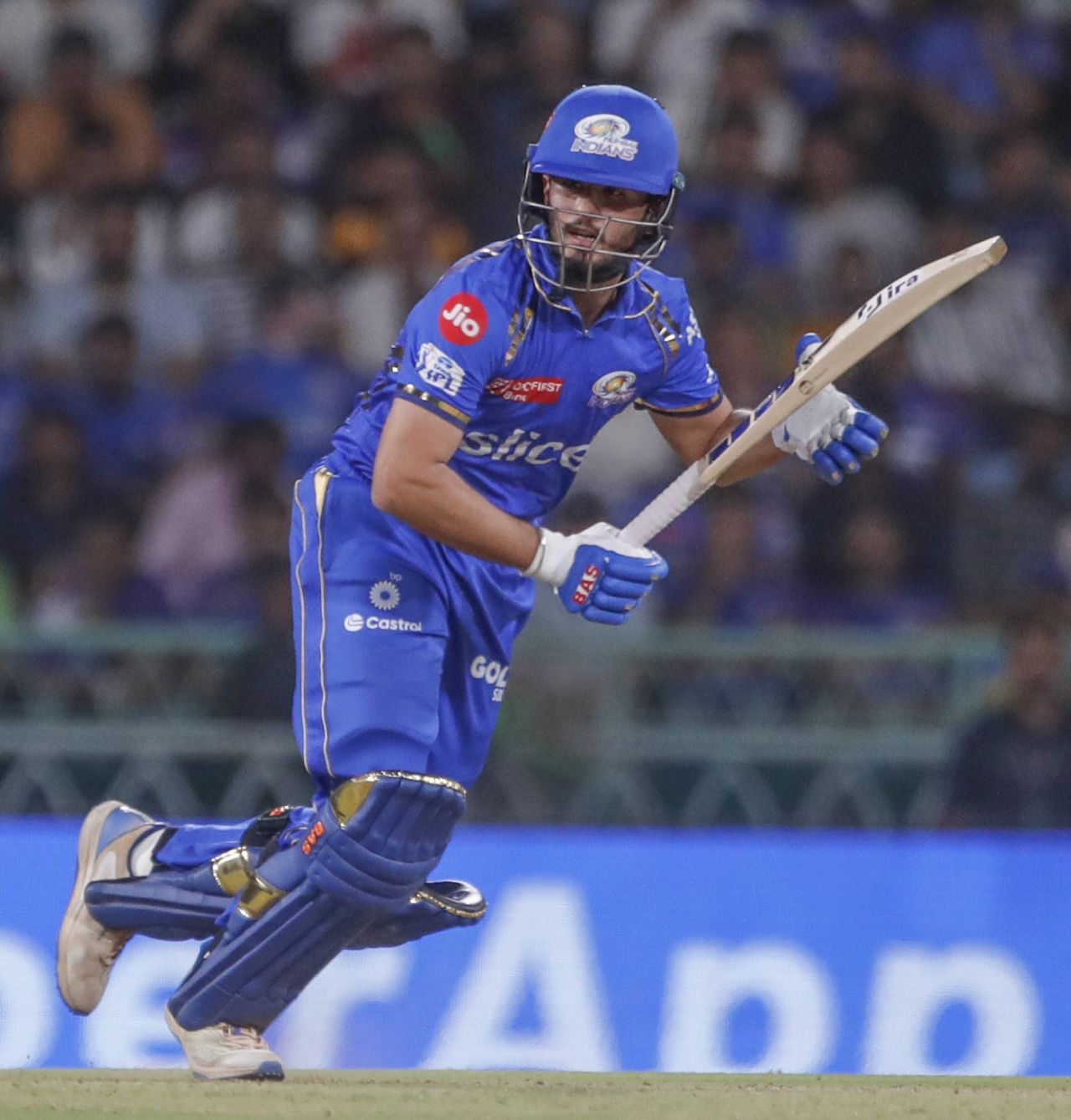 Nehal Wadhera hung around even if he couldn't get a move on, Lucknow Super Giants vs Mumbai Indians, IPL 2024, Lucknow, April 30, 2024
