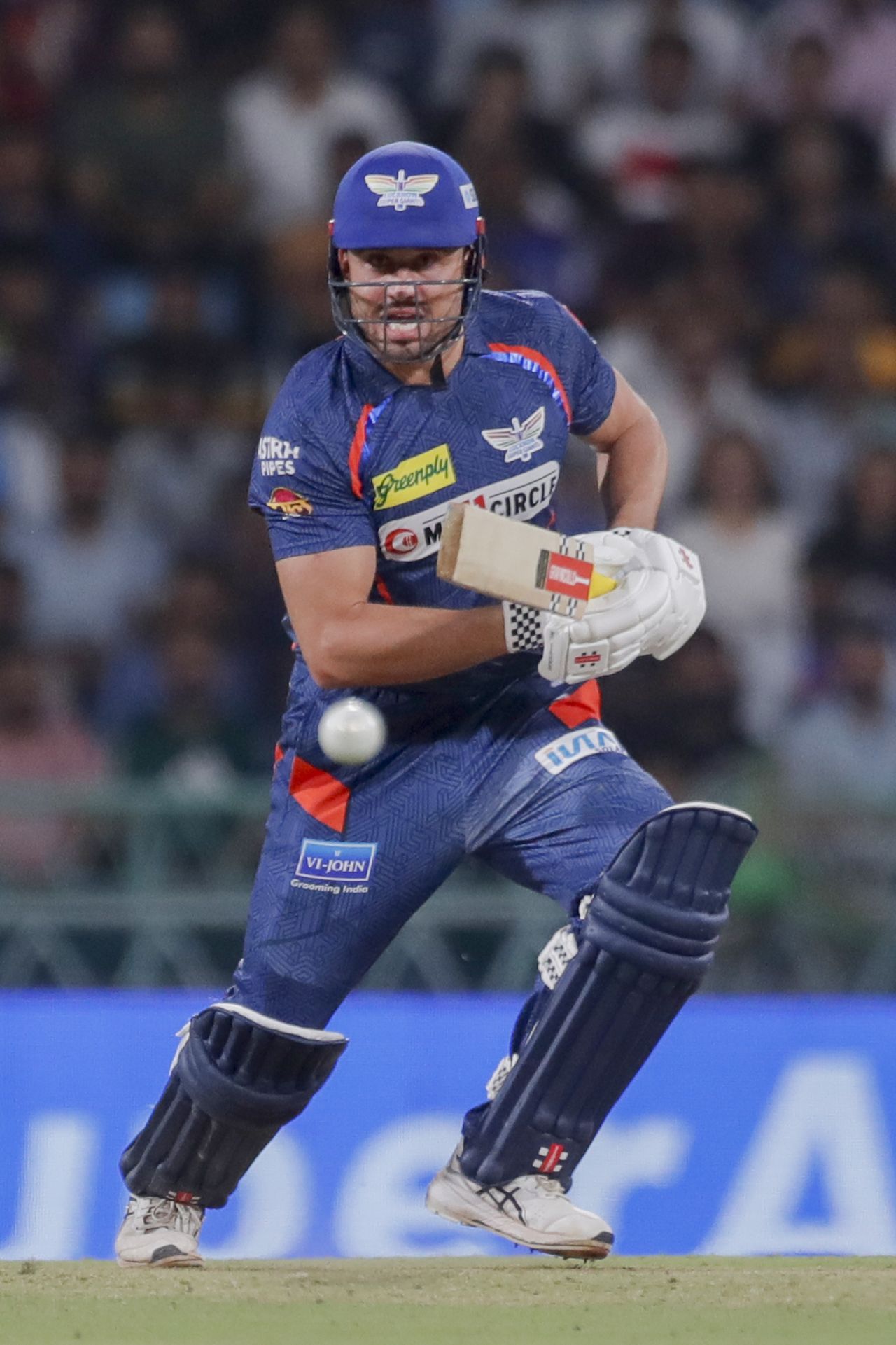 Marcus Stoinis scored quickly in the powerplay, Lucknow Super Giants vs Mumbai Indians, IPL 2024, Lucknow, April 30, 2024 