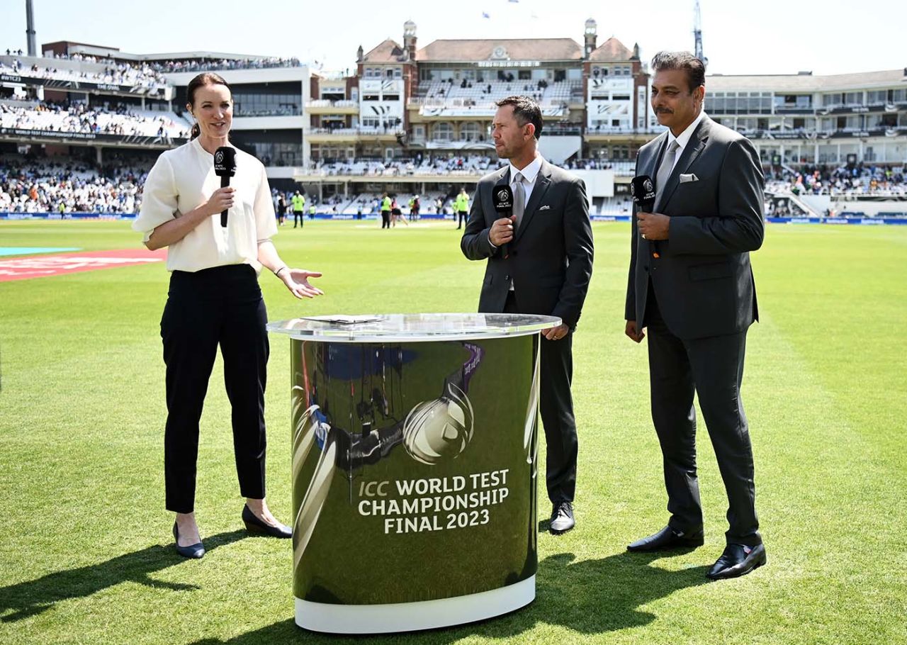 The Test mace on display at The Oval
