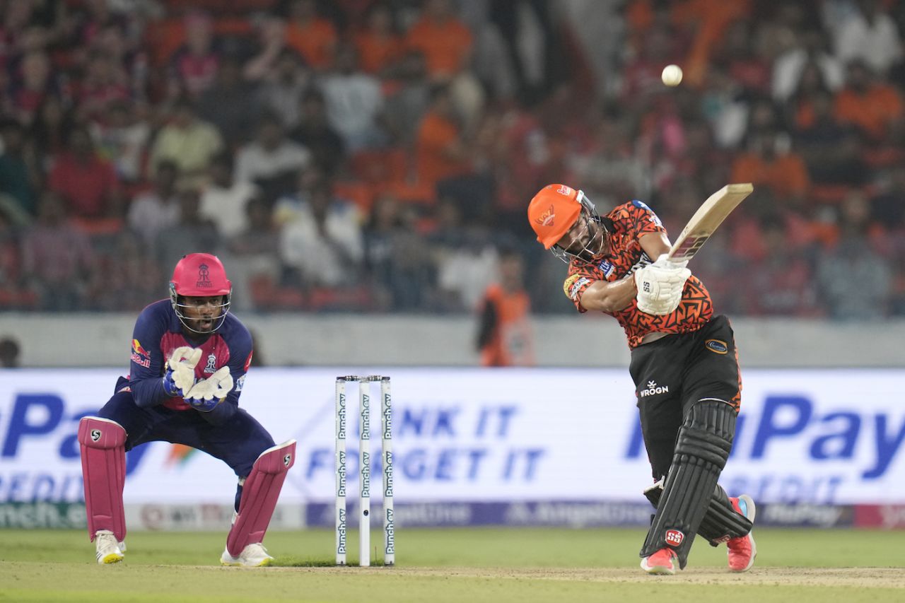 Nitish Kumar Reddy was a nightmare for Rajasthan Royals' spinners, Sunrisers Hyderabad vs Rajasthan Royals, IPL 2024, Hyderabad, May 2, 2024