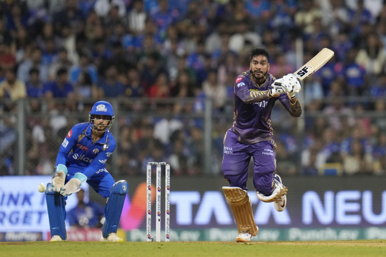 Venkatesh Iyer - it doesn't matter how you get them as long as you get them, Mumbai Indians vs Kolkata Knight Riders, IPL 2024, Mumbai, May 3, 2024