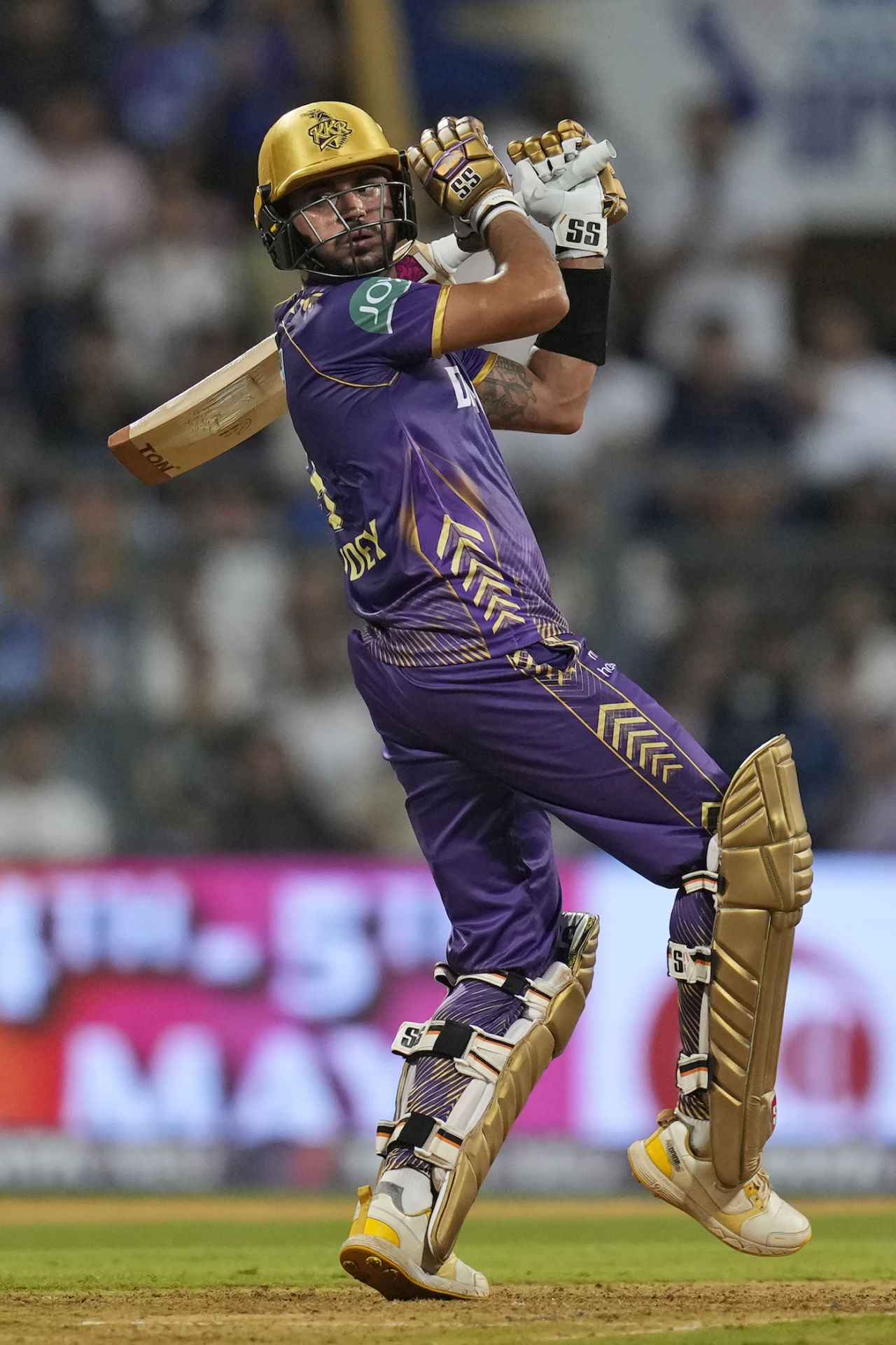 Manish Pandey provided excellent support to Venkatesh Iyer, Mumbai Indians vs Kolkata Knight Riders, IPL 2024, Mumbai, May 3, 2024