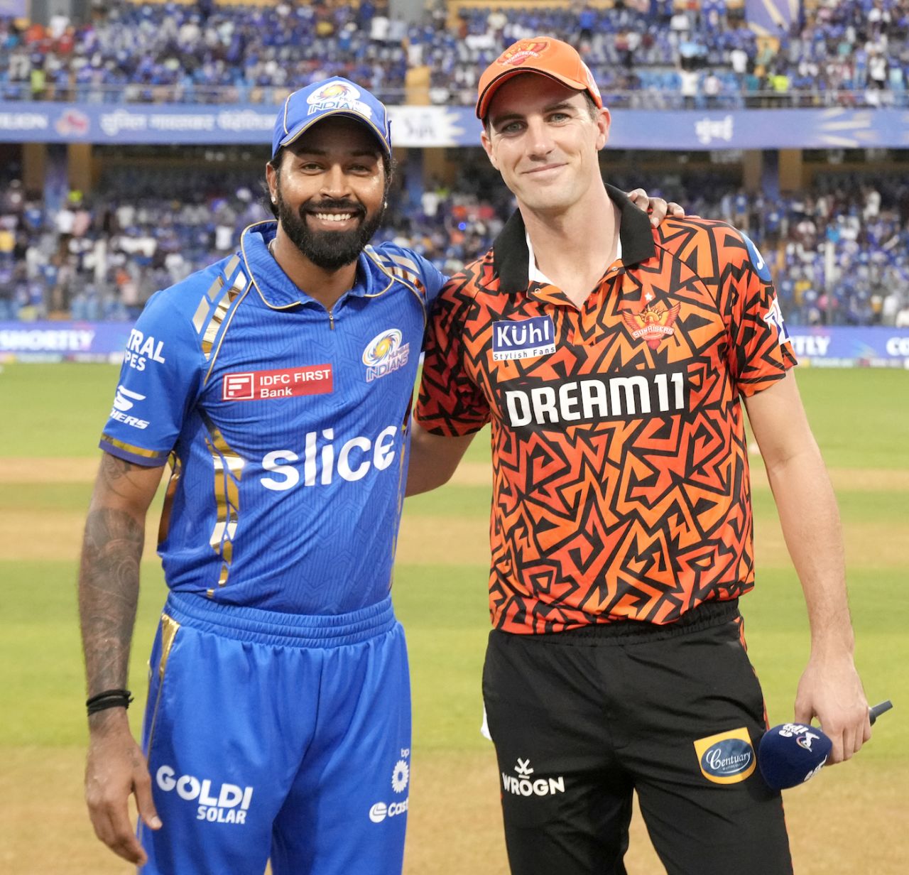 Hardik Pandya won the toss and asked Pat Cummins' SRH to bat, Mumbai Indians vs Sunrisers Hyderabad, IPL 2024, Mumbai, May 6, 2024