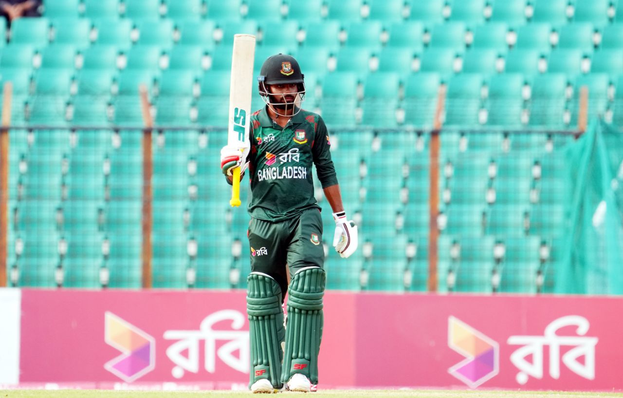 Towhid Hridoy made 57 off 38 balls, Bangladesh vs Zimbabwe, 3rd T20I, Chattogram, May 7, 2024