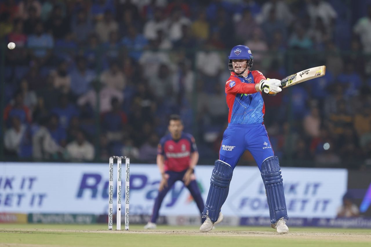 Jake Fraser-McGurk blazed away to a 19-ball fifty, Delhi Capitals vs Rajasthan Royals, IPL 2024, Delhi, May 7, 2024