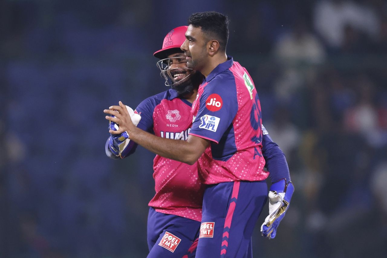 R Ashwin gave Rajasthan Royals their first breakthrough, Delhi Capitals vs Rajasthan Royals, IPL 2024, Delhi, May 7, 2024