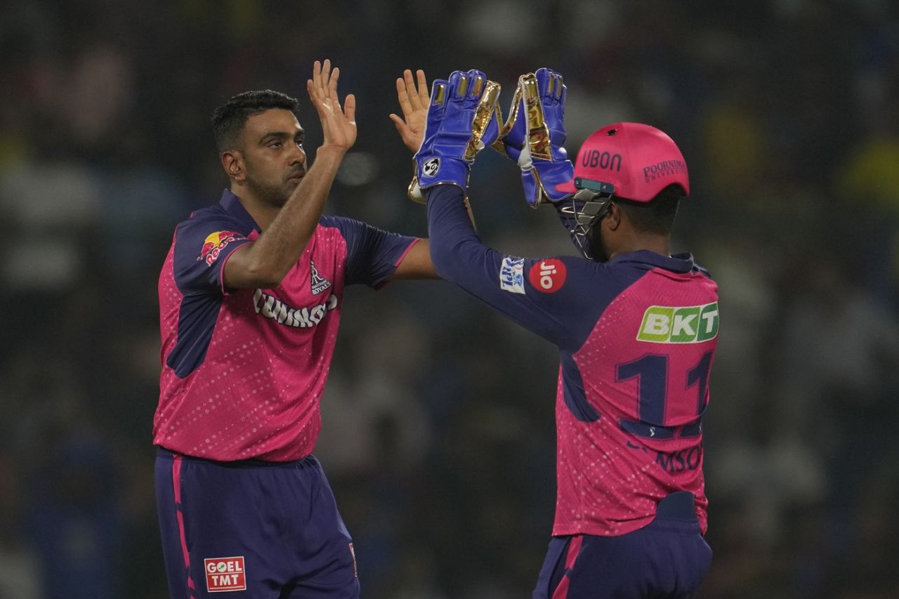 R Ashwin picked 3 for 24 in his four overs, Delhi Capitals vs Rajasthan Royals, IPL 2024, Delhi, May 7, 2024 