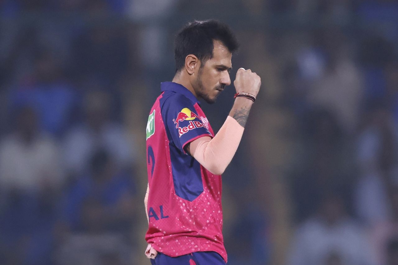 Yuzvendra Chahal is the first Indian bowler to get to 350 wickets in men's T20s, Delhi Capitals vs Rajasthan Royals, IPL 2024, Delhi, May 7, 2024 