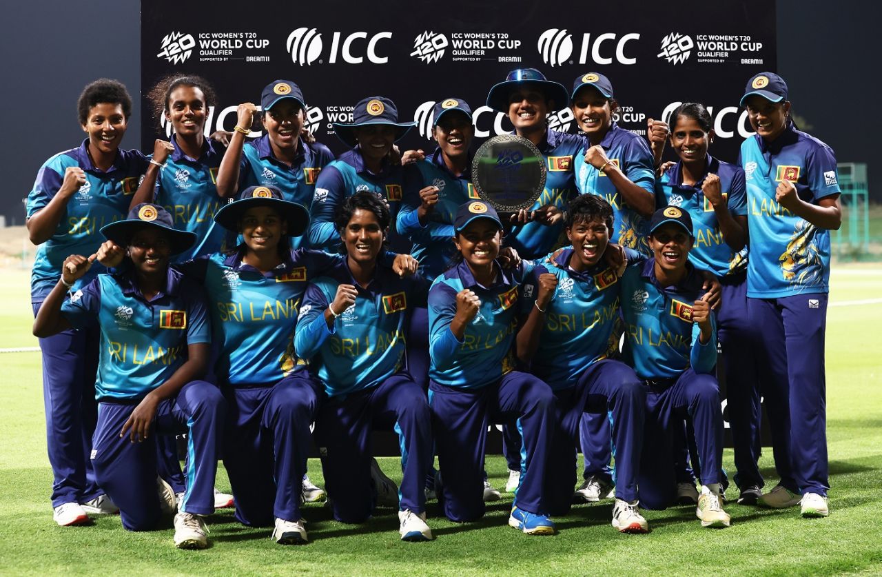 Sri Lanka defeated Scotland to win the Women's T20 World Cup Qualifier, Scotland vs Sri Lanka, Women's T20 World Cup Qualifier, final, Abu Dhabi, May 7, 2024