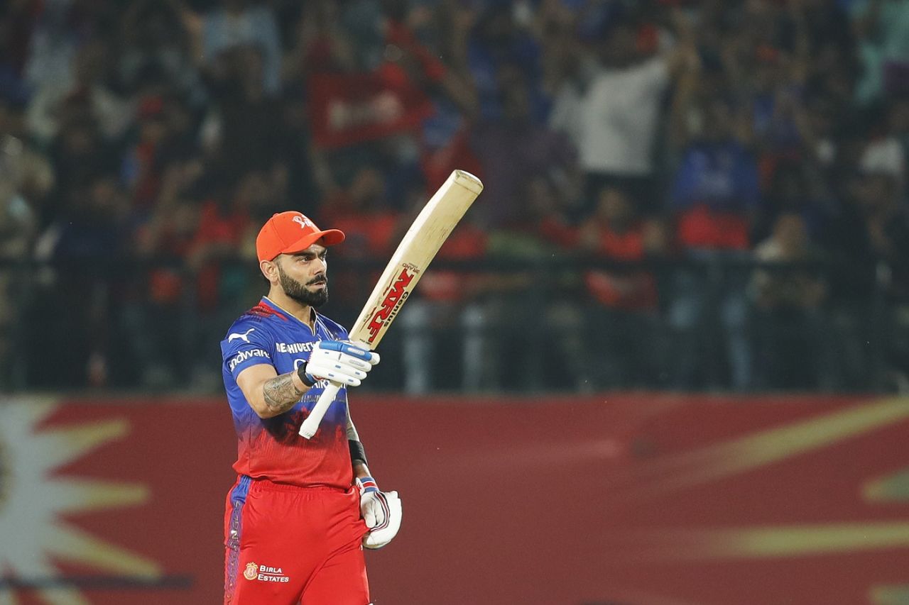 Virat Kohli brought up his half-century off 32 balls, Punjab Kings vs Royal Challengers Bengaluru, IPL 2024, Dharamsala, May 9, 2024