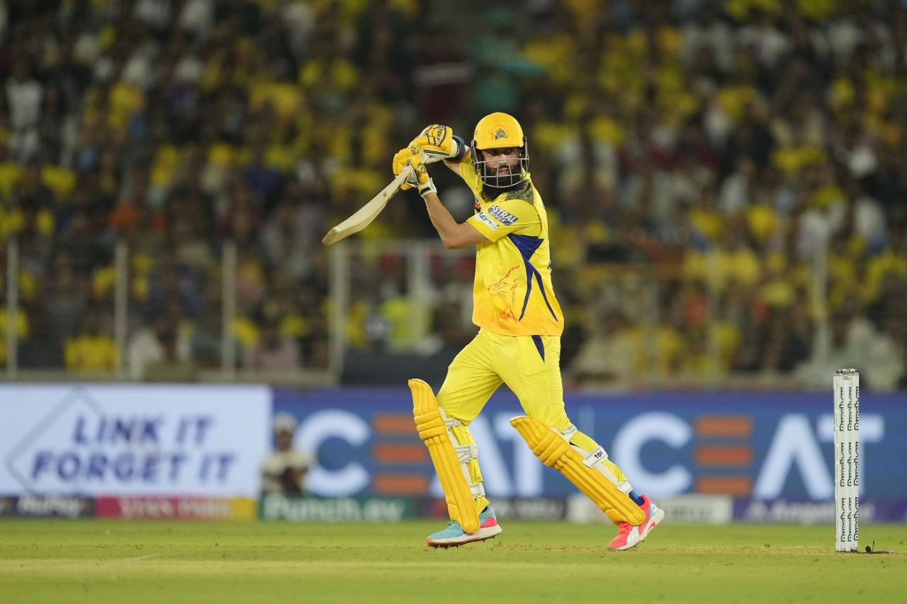 Moeen Ali was equally attacking alongside Daryl Mitchell, Gujarat Titans vs Chennai Super Kings, IPL, Ahmedabad, May 10, 2024
