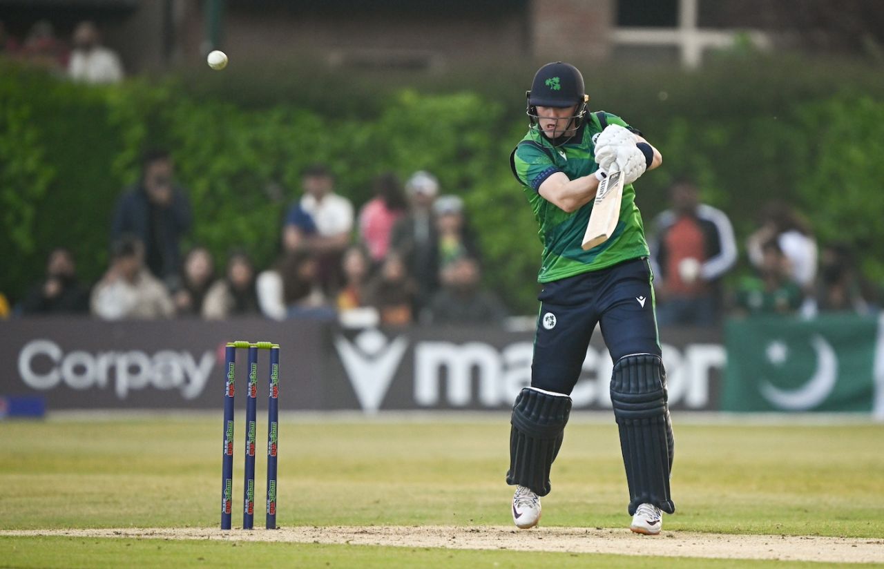 Gareth Delany scored 28 not out off 10 balls, Ireland vs Pakistan, 2nd T20I, Dublin, May 12, 2024
