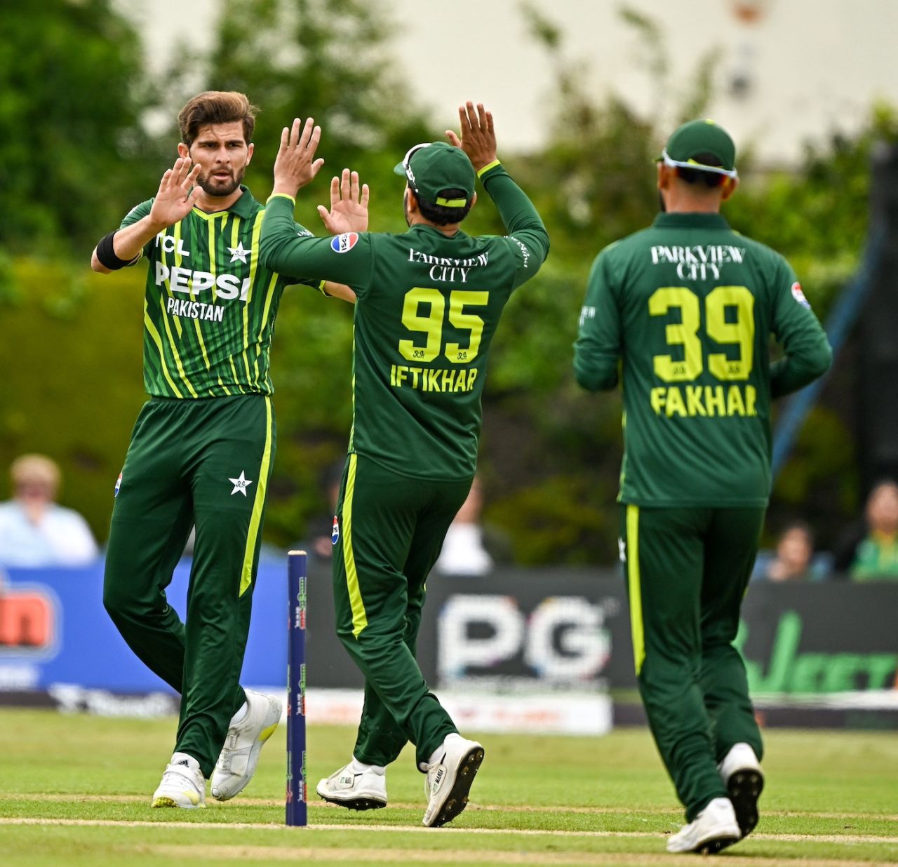 Shaheen Afridi struck the first blow for Pakistan, Ireland vs Pakistan, 3rd T20I, Dublin, May 14, 2024