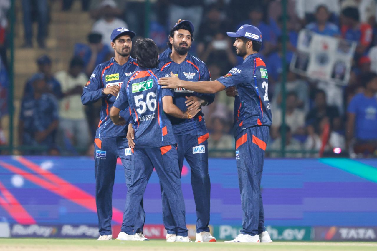 LSG got rid of a well-set Shai Hope after KL Rahul juggled and held on to a catch, Delhi Capitals vs Lucknow Super Giants, IPL 2024, Delhi, May 14, 2024