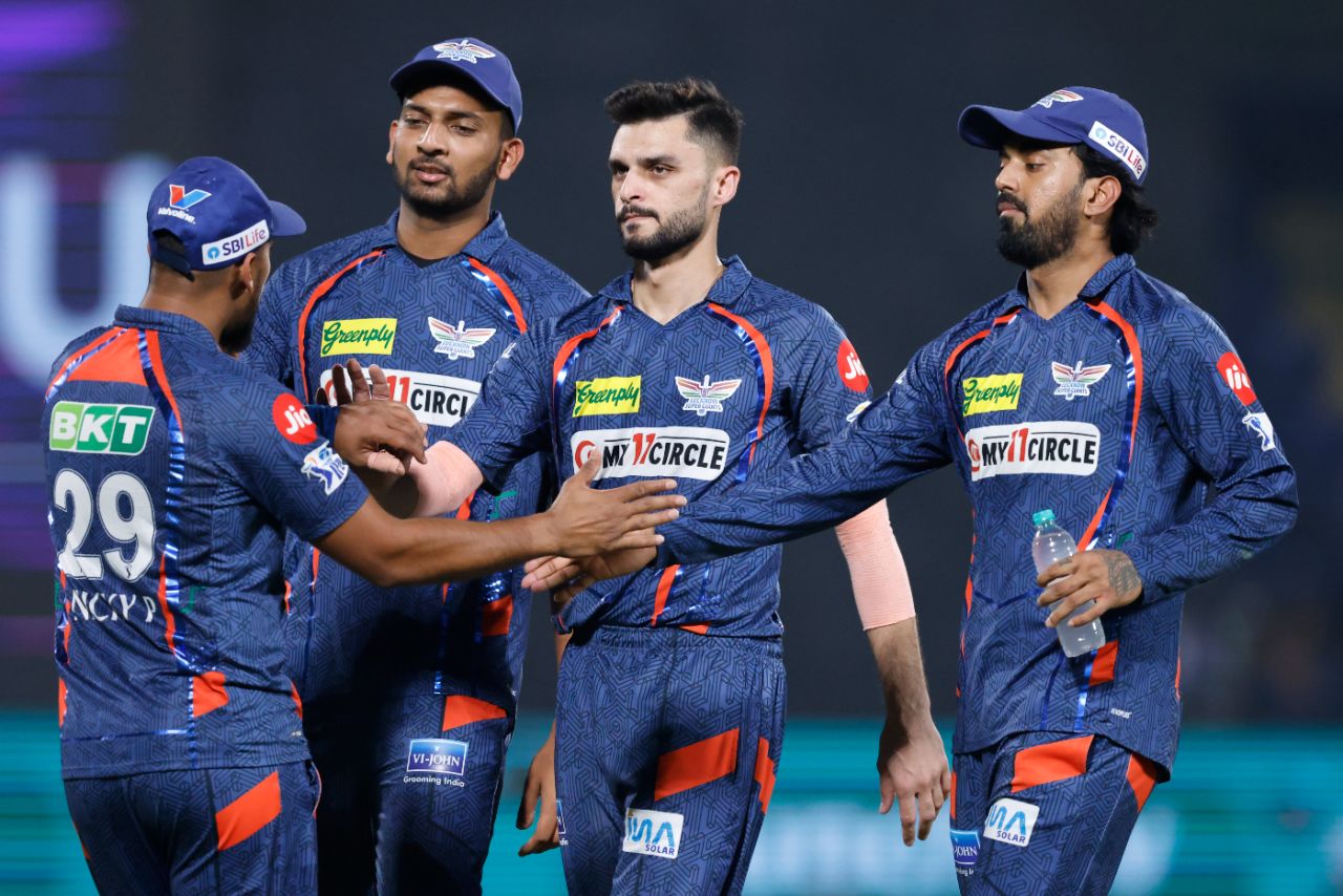 Naveen-ul-Haq got the big wicket of Abishek Porel after the spinners applied the brakes, Delhi Capitals vs Lucknow Super Giants, IPL 2024, Delhi, May 14, 2024