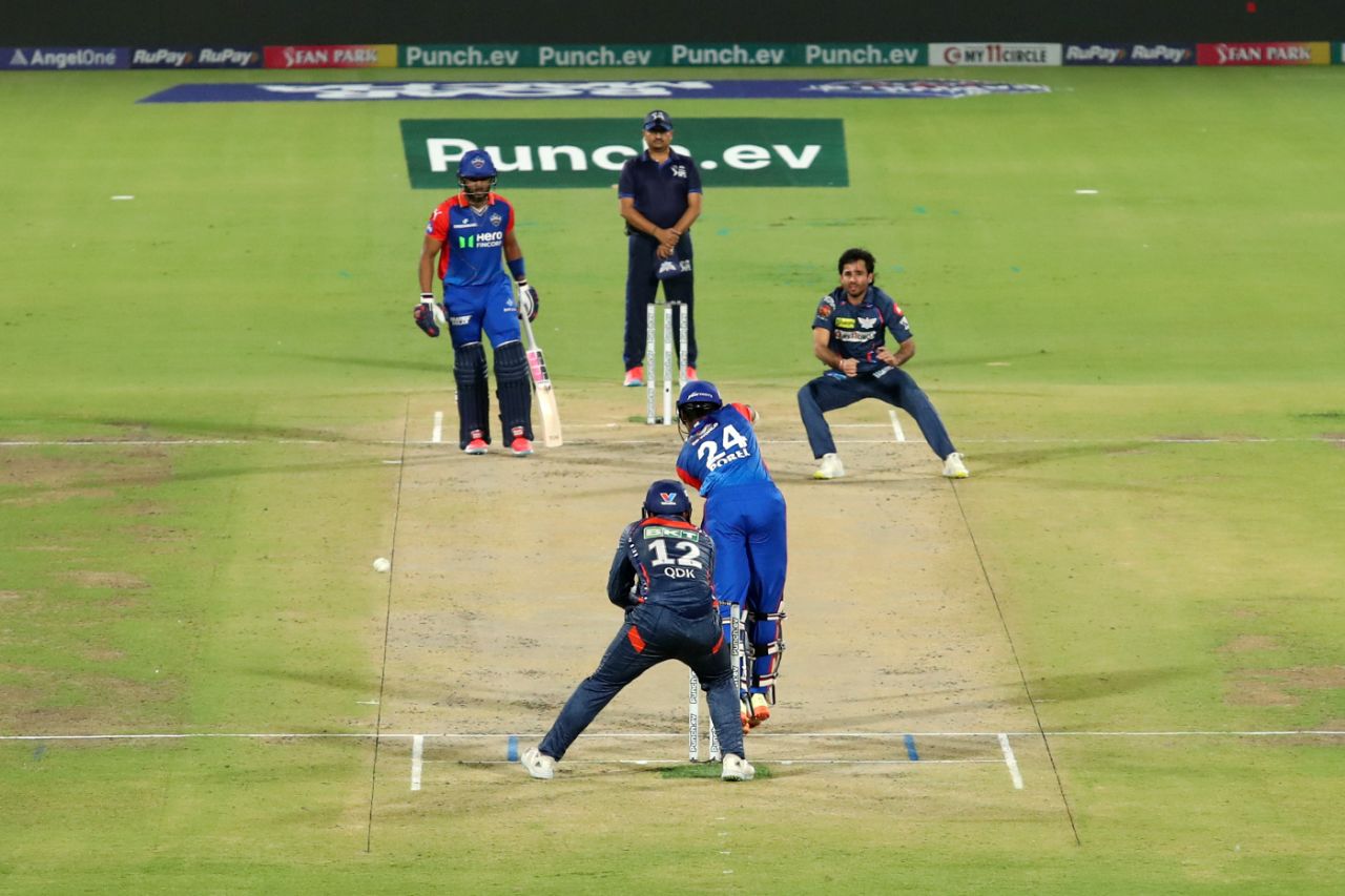 Ravi Bishnoi slowed Delhi Capitals down with figures of 4-0-26-1, Delhi Capitals vs Lucknow Super Giants, IPL 2024, Delhi, May 14, 2024