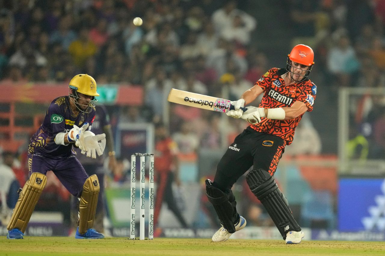 Pat Cummins lifted SRH beyond 150 with 30 off 24 balls, Kolkata Knight Riders vs Sunrisers Hyderabad, Qualifier 1, IPL 2024, Ahmedabad, May 21, 2024