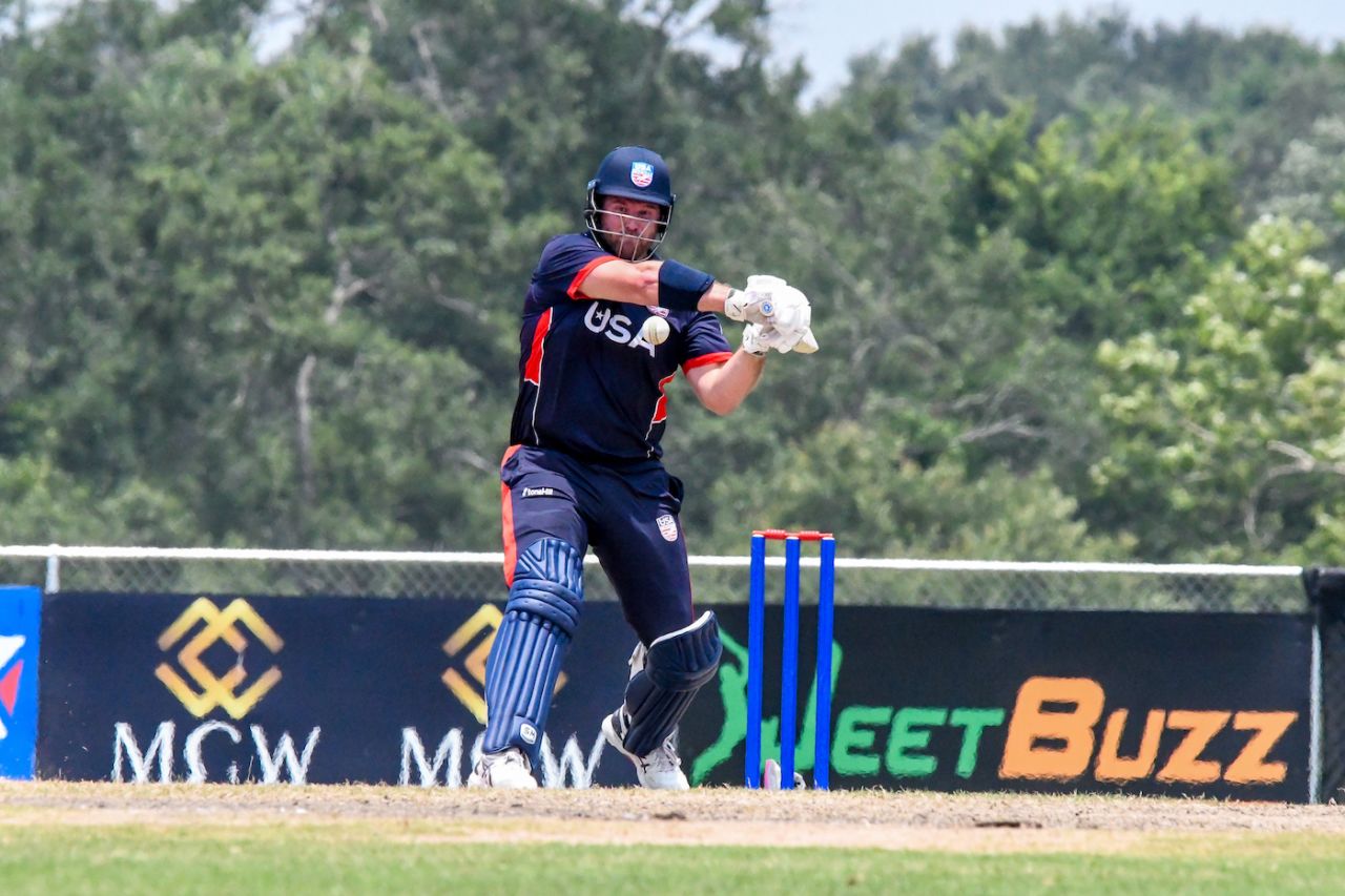 Corey Anderson made 34* in USA's historic chase to defeat Bangladesh